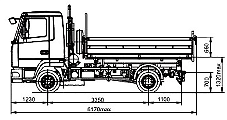 Продажа шасси МАЗ-4571Р2-443-001 в Камышине